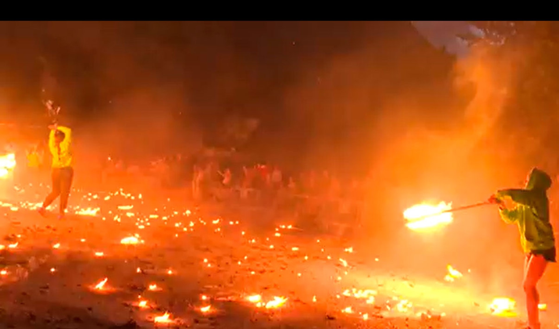 Fiestas de San Juan - Falles de Sahúnc